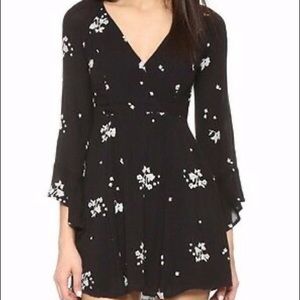 Free People Jasmine Fit and Flare Mini Dress